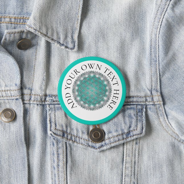 BLUME von LIFE - Sacred Geometrie Light 2 Button (Beispiel)