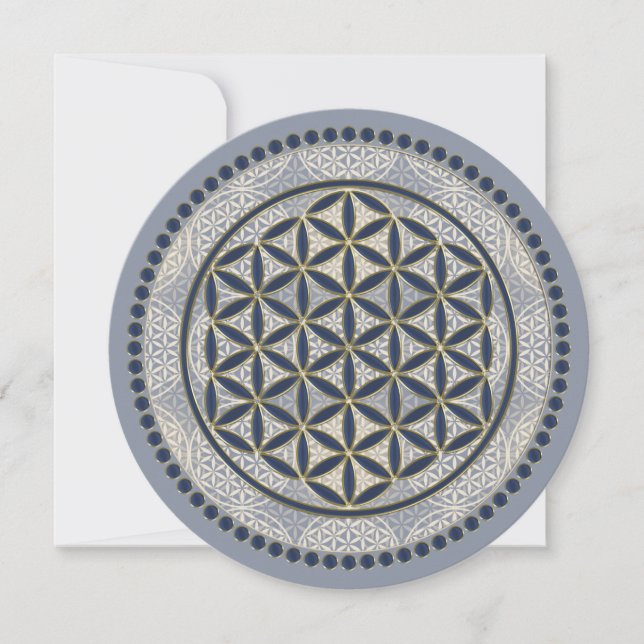 BLUME von LIFE - Symbol "Sacred Geometrie" Art. 1 (Vorderseite)