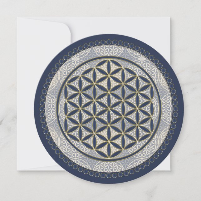 BLUME von LIFE - Symbol "Sacred Geometrie" Art. 1 (Vorderseite)