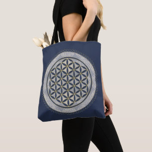 BLUME von LIFE - Symbol "Sacred Geometrie" Art. 1 Tasche