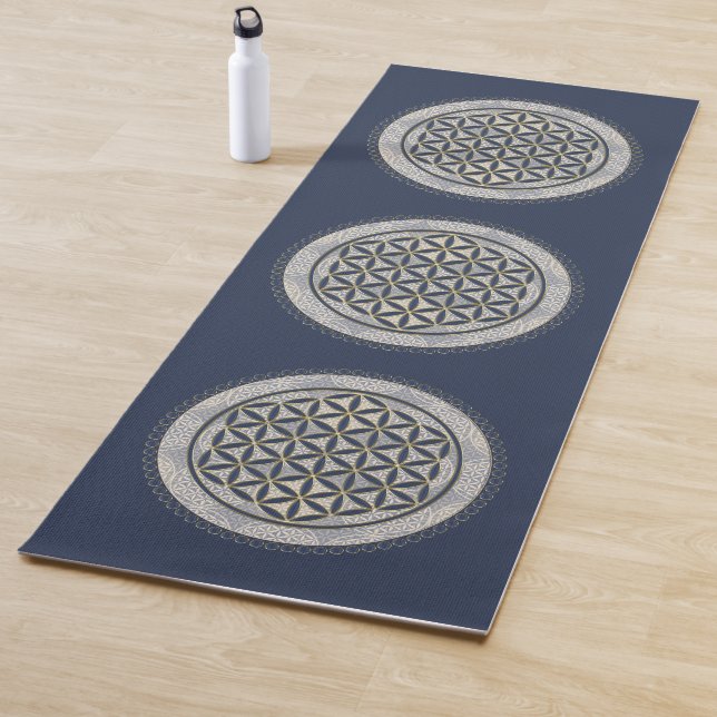 BLUME von LIFE - Symbol "Sacred Geometrie" Art. 1 Yogamatte (Beispiel)