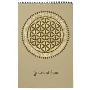 BLUME von LIFE - Symbol "Sacred Geometrie" Art. 2 Kalender