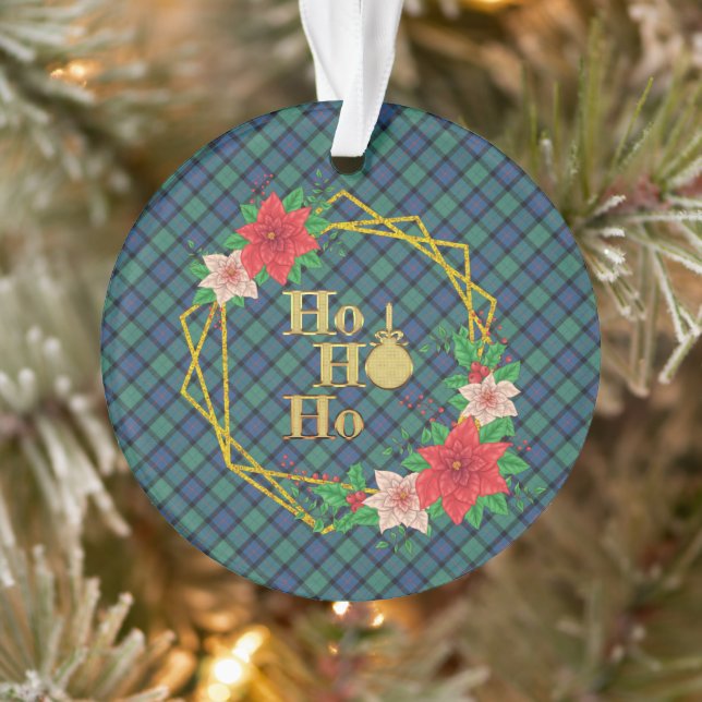 Blume von Schottland Original Scottish Tartan Ornament (Baum)