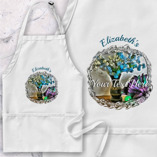 Blume von Seide und Mais 2190 Schürze (Von Creator hochgeladen)