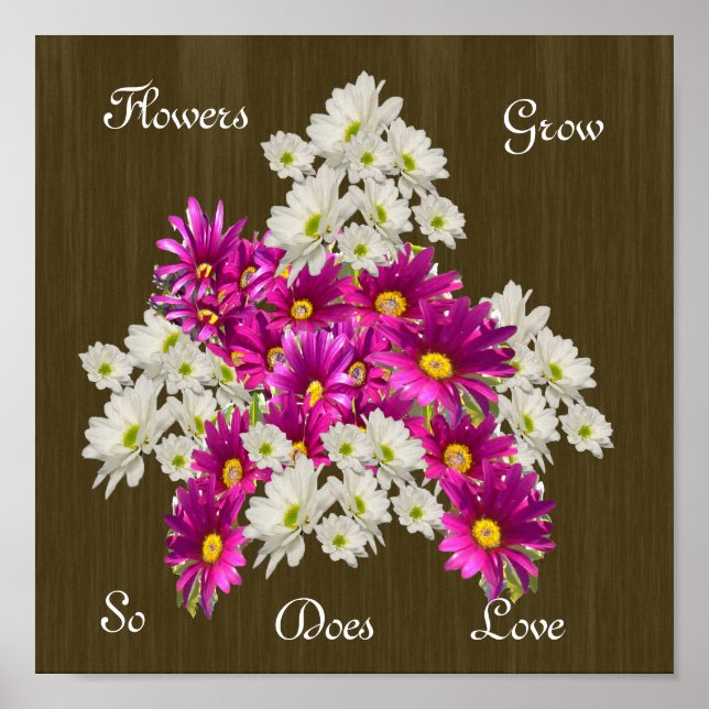 Blume wachsen ebenso wie Liebe, Poster (Vorne)