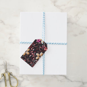 Blume - Wandpapier 7 Geschenkanhänger
