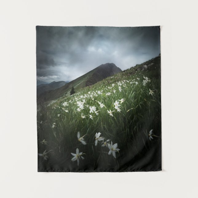 Blume Wandteppich (Vorderseite)