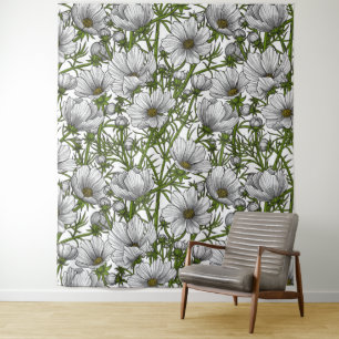 Blume Wandteppich