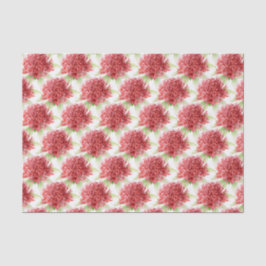 Blume Waratah Aquarell rotes botanisches Gewebepap Seidenpapier