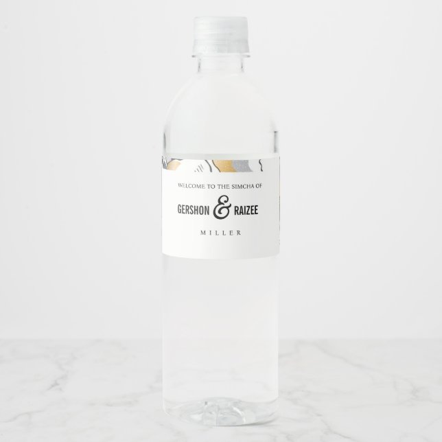 Blume Wasser Flasche (Vorderseite)