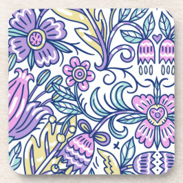 Blume Wasserfarben Frische Pasta machen Getränkeuntersetzer