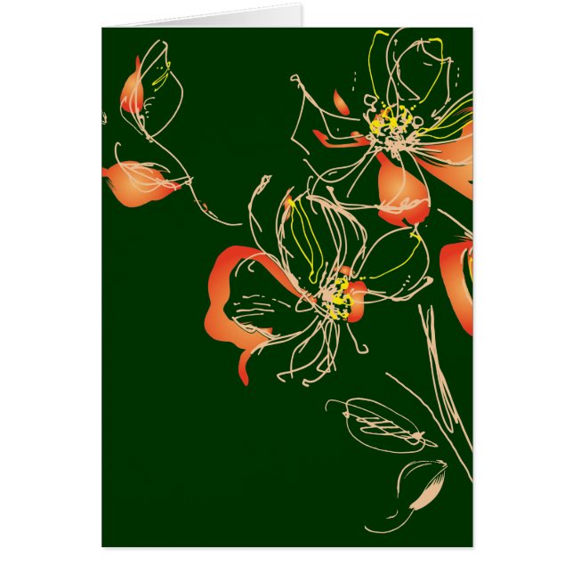 Blume Watercolor Art Deco (Vorne)
