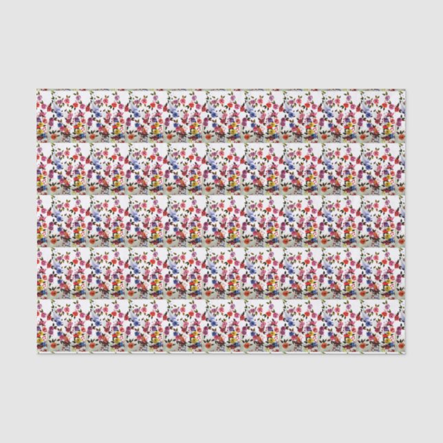 BLUME WATERING CAN SEIDENPAPIER (Vorderseite)