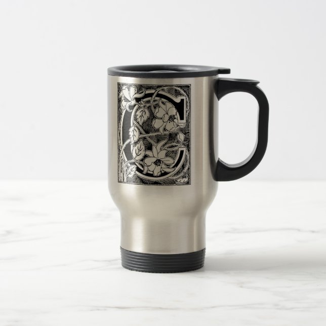 Blume Weinbrief "C" - Tasse (Rechts)
