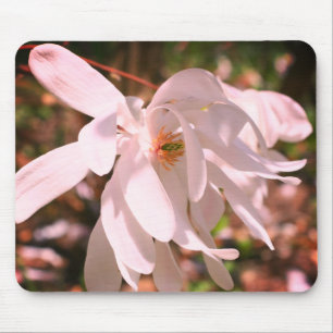 Blume White Magnolia Mousepad