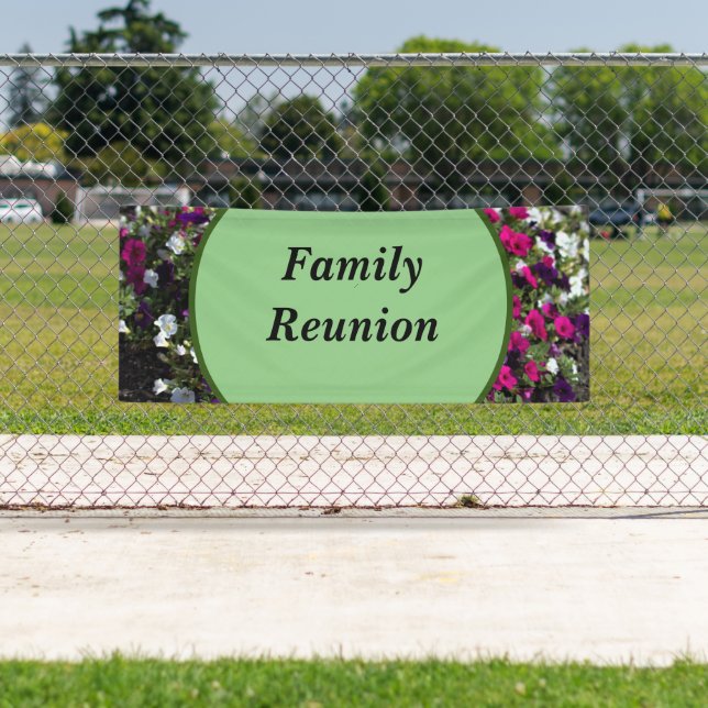 Blume Wiedersehen-Banner Banner (Insitu)