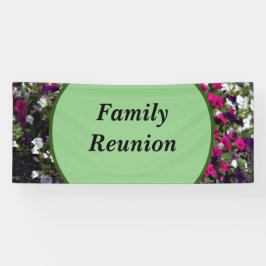 Blume Wiedersehen-Banner Banner