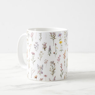 Blume, Wildblumen, Blume im Garten Kaffeetasse