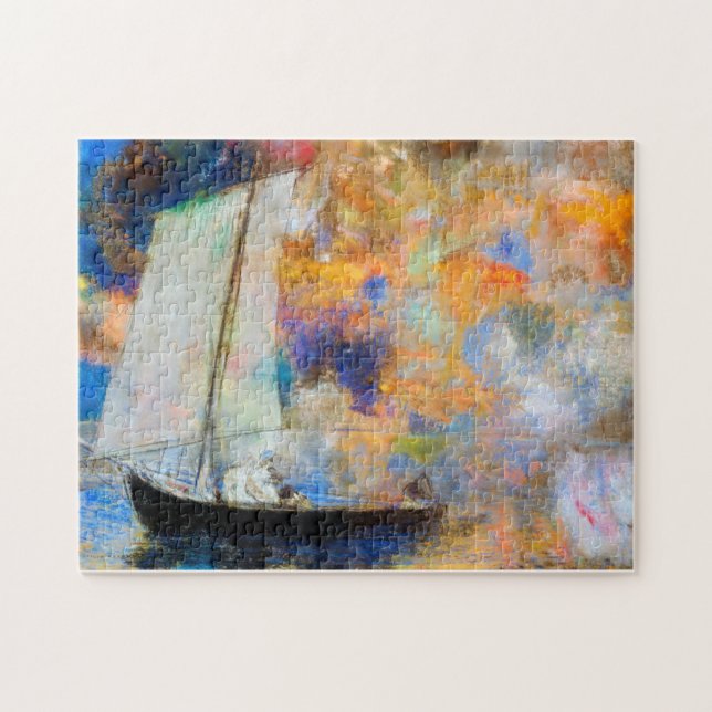 Blume Wolken, Redon (Horizontal)