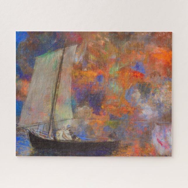 Blume Wolken von Odilon Redon (Horizontal)