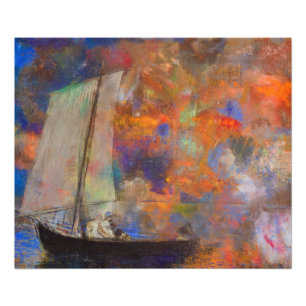 Blume Wolken von Odilon Redon Fotodruck