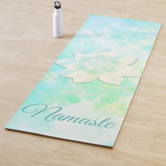 Blume Yogamatte (Beispiel)