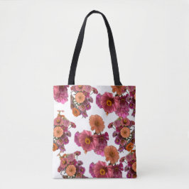Blume Zinnia Bouquet Maureen Girard Tasche