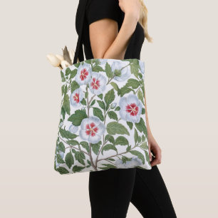 Blume zum Vintagen Hibiskus von Basilius Besler Tasche