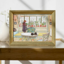 Blume zum Windows Carl Larsson Poster