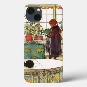 Blume zum Windows von Carl Larsson Case-Mate iPhone Hülle