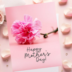 Blume zur Mama am Muttertag Karte