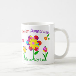 Blume zur Sensibilisierung für Autismus Kaffeetasse