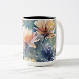 Blume Zweifarbige Tasse