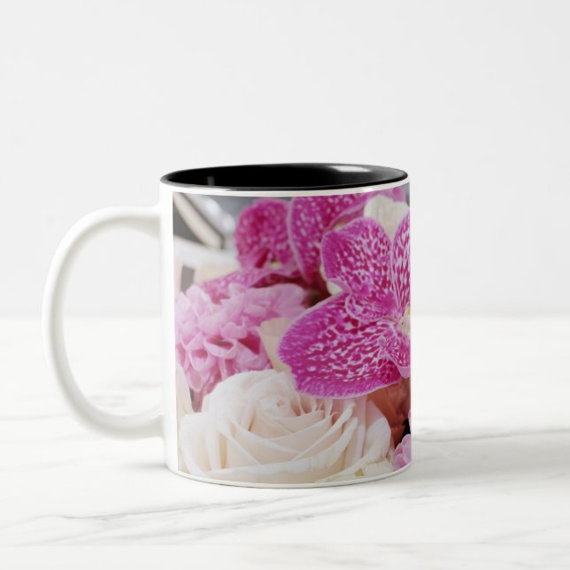 Blume Zweifarbige Tasse (Links)
