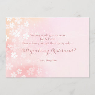 Blumeconfetti-Einladung Einladung