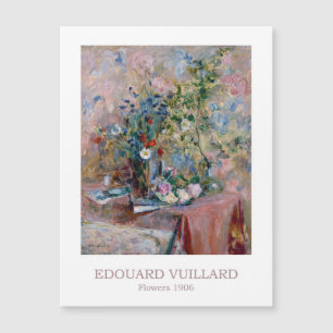 Blumen 1906 von Edouard Vuillard Magnetkarte