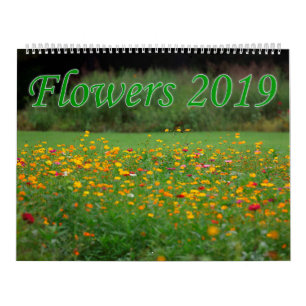 Blumen 2019 kalender