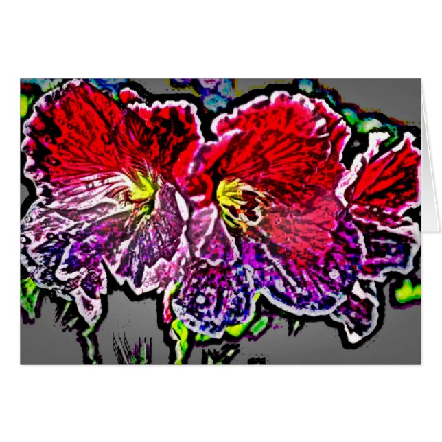 Blumen 76 (Vorderseite (Horizontal))