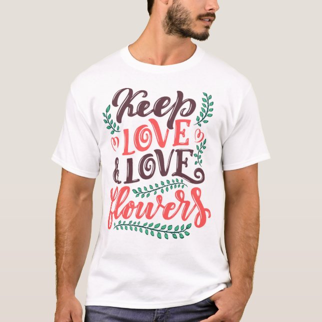 Blumen 8 T-Shirt (Vorderseite)