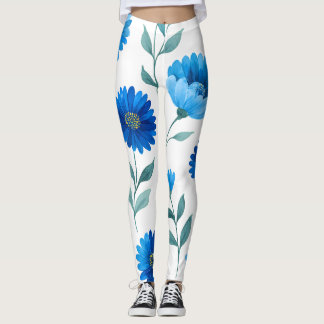 Blumen-All-Over-Print-Leggings Leggings