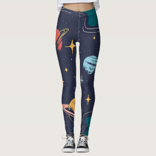 Blumen-All-Over-Print-Leggings Leggings
