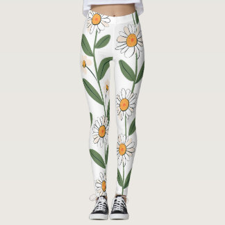 Blumen-All-Over-Print-Leggings Leggings
