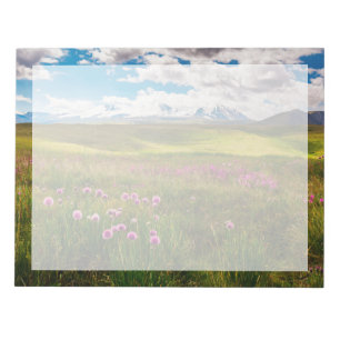 Blumen Altai-Gebirge, Sibirien, Russland Notizblock