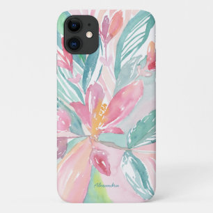 Blumen-Aquarell-Kunst individuell gestaltete Handy Case-Mate iPhone Hülle