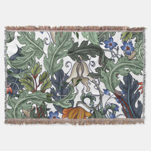Blumen, Art Deco, modern, nahtlos. Decke