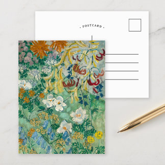 Blumen | August Babberger Postkarte
