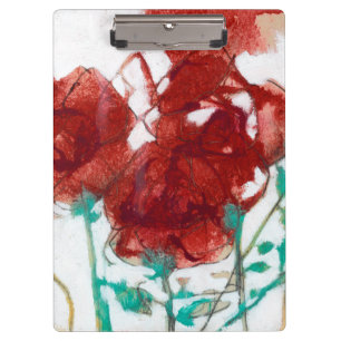 Blumen-Ausdruck I Klemmbrett