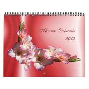 Blumen-Ausschnitte 2012 Kalender