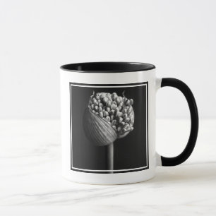 Blumen B&W Allium Blume Bud Tasse