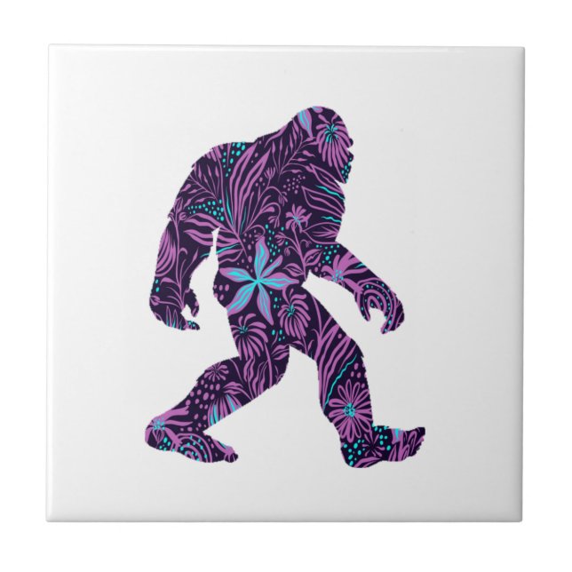 BLUMEN BIGFOOT   FLIESE (Vorderseite)